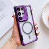 Чехол для телефона Samsung S25/S24 Ultra с магнитной крышкой для объектива - Ударопрочный, Совместимый для трансграничной торговли