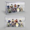 Lego-Compatible Minifigure Display Box with Dustproof Acrylic Cover