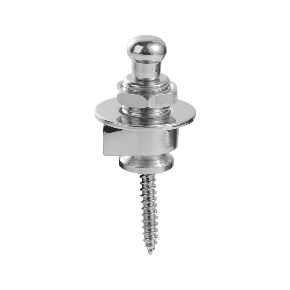 Стреплоки для гитары, противоскользящие, с круглой головкой, цинковый сплав, кнопка для ремня гитары, акустическая