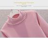 Girls' Fashionable Thickened Turtleneck Shirt - Perfect for Autumn and Winter