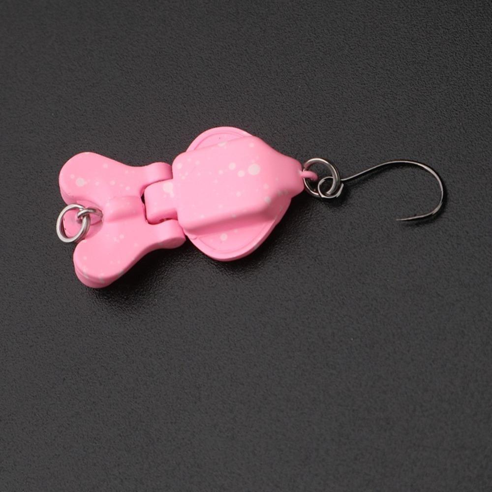 1 шт. Двухсекционная 3D рыболовная приманка 2 г 2,9 см Искусственная приманка Универсальная жесткая приманка для кальмара На открытом воздухе