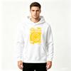 Men Vintage 90s Music Graphic Print Pullover Hoodie Casual Long Sleeve Loose Hooded Sweatshirt