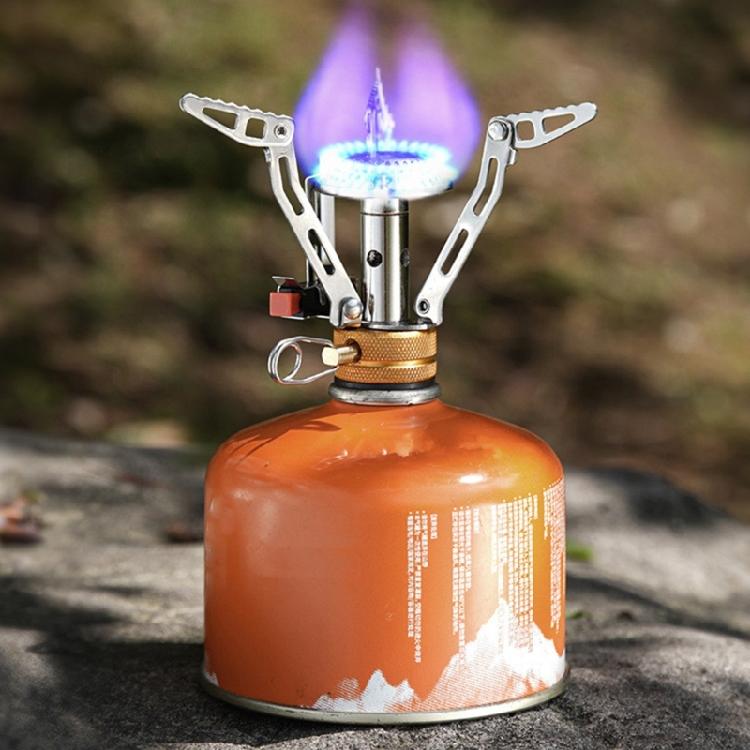 Туристические газовые горелки Портативные Реакторные кухонные горелки Регулируемые клапаны для наружного использования