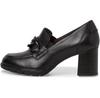 Женские слипоны Tamaris Slip-on чёрные мягкая кожа наппа
