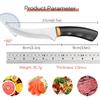Boning Knife Stainless Steel Sharp Kitchen Knives for Cutting Vegetables and Peeling Fruit Meat Cleaver Beef and Lamb Knives