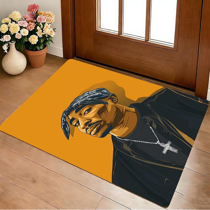 Rap Legend Living Room Non-Slip Area Rug Soft Carpet for Bedroom Game Playroom Sofa Office Home Decor Doormat Christmas Gift C9211179
