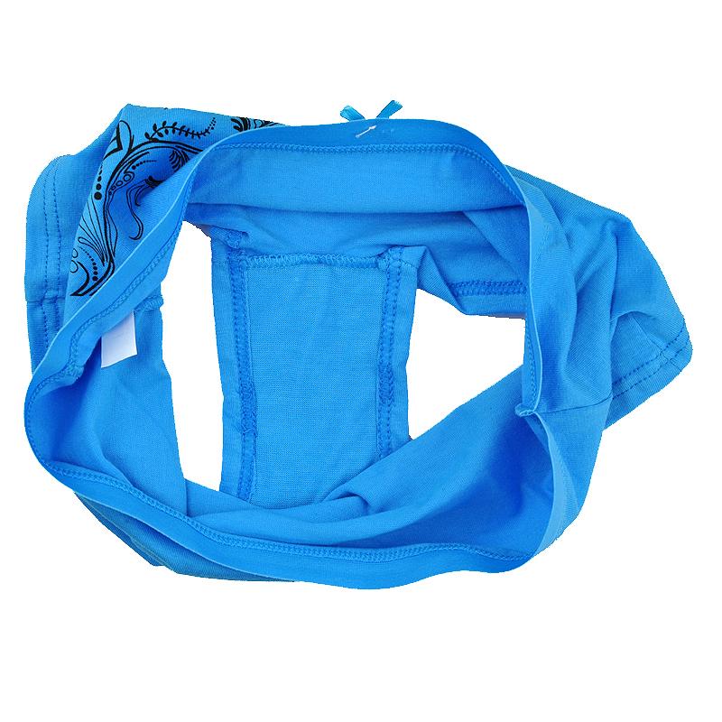 Набор из шести хлопковых трусиков шорт