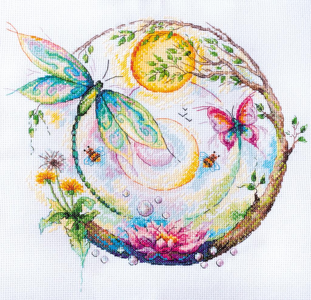 Cross Stitch Kit Abris Art Magic Circle