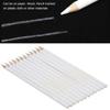 12Pcs Metal White/Blue Plastic Water Soluble Pencil Marking Pen Sewing Pencil Water Erasable Pencil