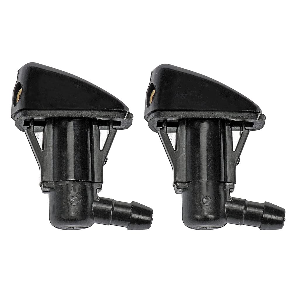 OCIUIVEQ 2 шт. Насадки омывателя лобового стекла автомобиля Регулируемые жиклеры стеклоочистителя Автоаксессуары Запасные части