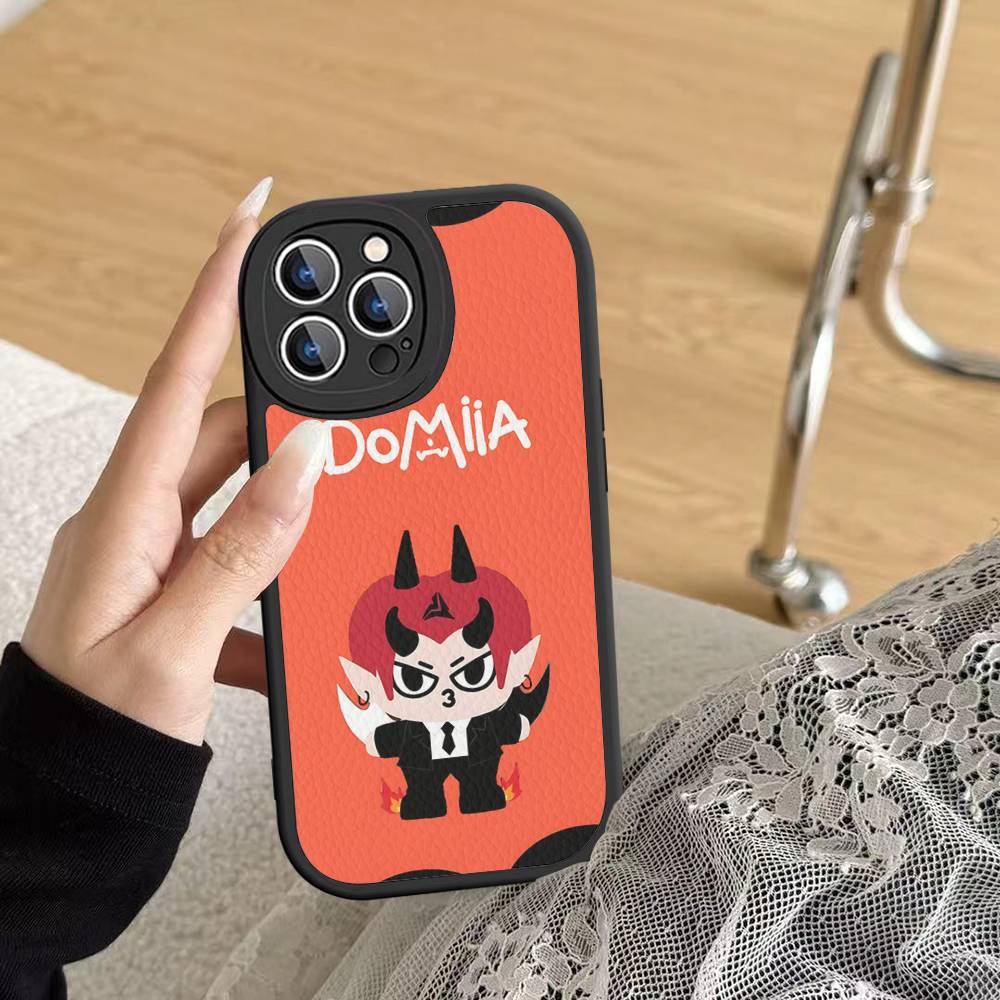 Аниме-маскот GMMTV Чехол для телефона Для IPhone 16 15 14 13 12 11 Pro Max Plus Кожаная крышка