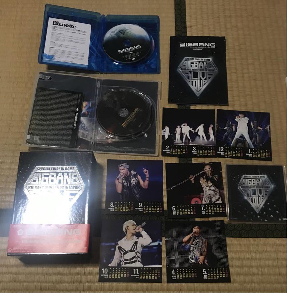 [USED] Bigbang Alive Tour 2012 CD Blu-ray
