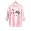 Gigi Leopard Heart Print Plus Velvet Hoodie for Women - Versatile Casual Autumn/Winter Wear