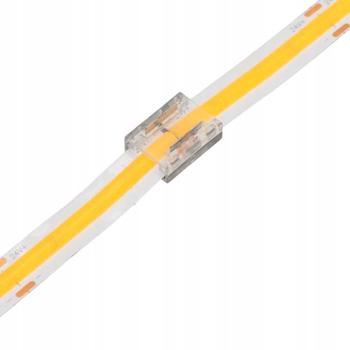 Złączka Prosta Do Taśm Led Mono Cob 8Mm