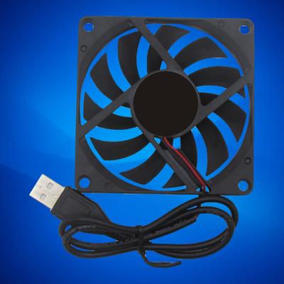 Охлаждающий вентилятор USB-разъем Универсальный маршрутизатор 5 В 8 см Радиатор корпуса компьютера для ПК
