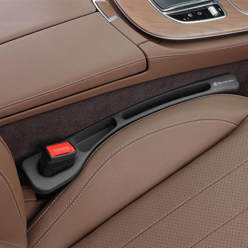 IXEA6 2PCS Car Seat Gap Plug Filler Pad Accessories For Mercedes Benz W205 W204 W203 W212 GLC CLA GLA AMG C180 C200 C300 C63 Coupe C43