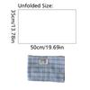 1PC Blogger Same Napkins Table Mat Checkered Tablemats Ins Plaid Tablecloth Home Decoration Accessories 35x50cm