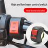 Electric Motorcycle Dual Flash Switch for LED Headlight Control