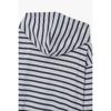 Studio Tomboy Stripe Zip Up Hoodie  9176213986ct 