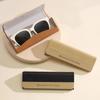 Portable Eye Glasses Case Magnetic Buckle Glasses Protective Box Eyeglasses Holder  Sunglasses Bag