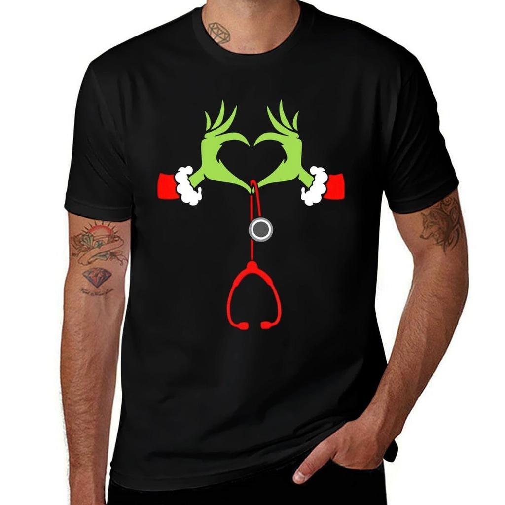 Romantic Stethoscope Heart Shirt Couples Anniversary Valentine’s Day Tee
