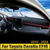 Для Toyota Corolla E210 2019 2020 2024 2024 2024 2024 Чехол на приборную панель гибридного автомобиля, защитный коврик от солнца, коврик с защитой от ультрафиолета