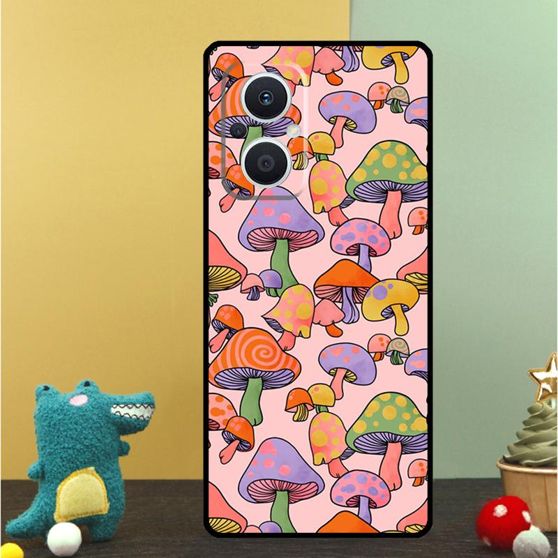 retro Groovy hippie boho rainbow Case For OPPO Reno 15F 14F 11 12 13 F 14 10 15 Pro 7 8 Lite OPPO Find X5 X6 X8 X9 Pro Cover
