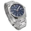 CASIO Analog Metal Navy Textured Finish Watch, Quartz, Band, Silver, Dial, MTP-1302DA-2A1V [ d]