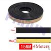 Universal Rubber Car Side Door Window Glass Seal AUX Weatherstrip 157'' x 0.6''