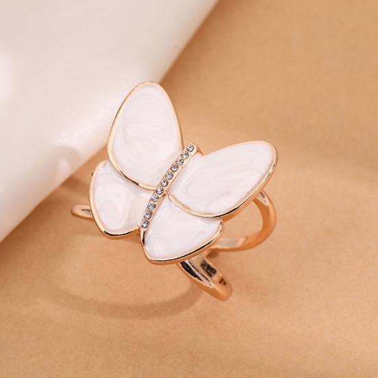 Butterfly Scarf Ring Buckle for Women Rhinestone Shawl Brooch Clips Metallic Scarves