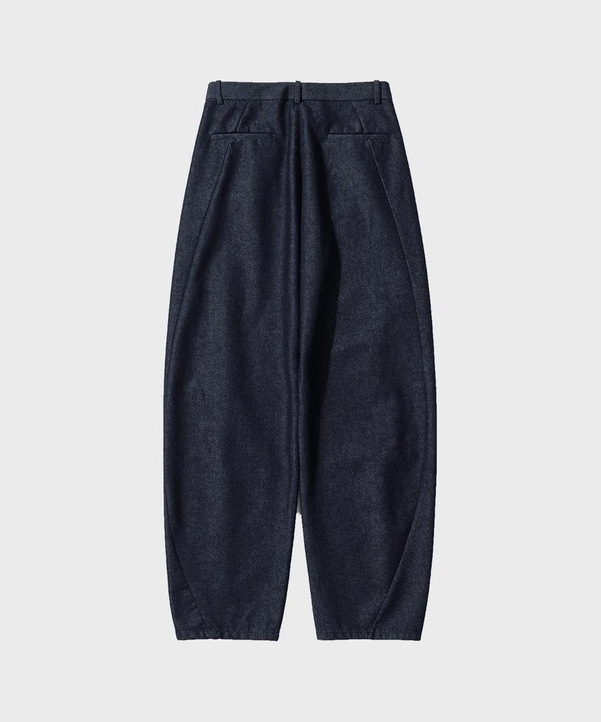 INTEMPOMOOD Curved Wide Denim Pants_Indigo