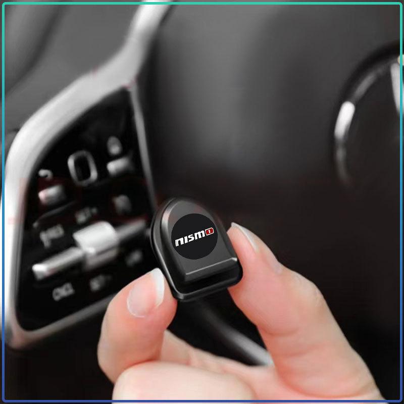 Мини Крючок-Органайзер для Автомобиля Хранение Кабеля USB Хранение Ключей Самоклеящийся Настенный Крючок Для Nismo Nissan Almera Sunny QASHQAI Skyline Juke X-TRAI MARCH LIVINA