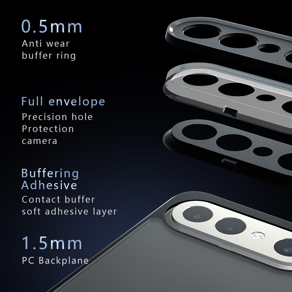 Чехол для Vivo X300 FE, приятный для кожи, матовый, frosted black, полупрозрачный, с подушками безопасности, не желтеющий, защита от отпечатков пальцев