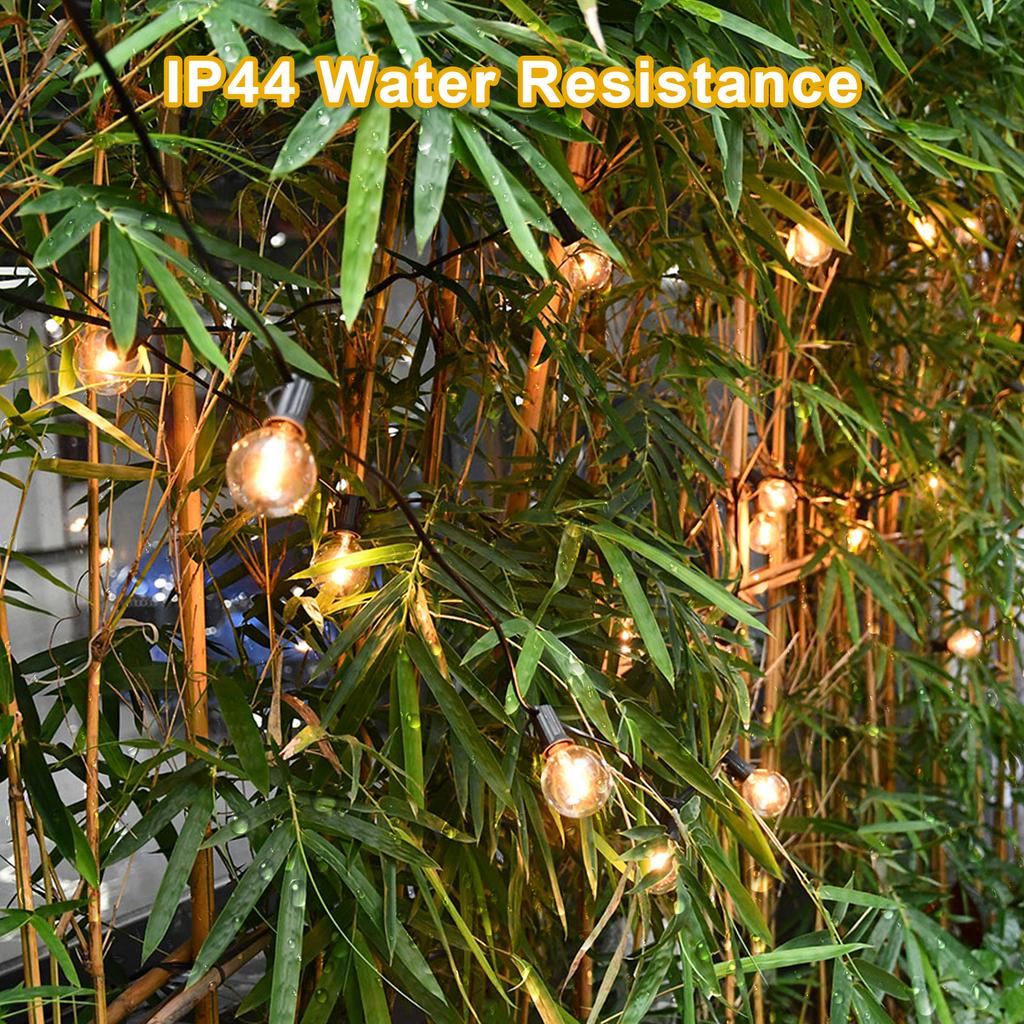 Tomshine A C230V Globe LEDs G40 Bulb Lamp 25 Pack E12 Base Socket Holder IP44 Water Resistance Warm