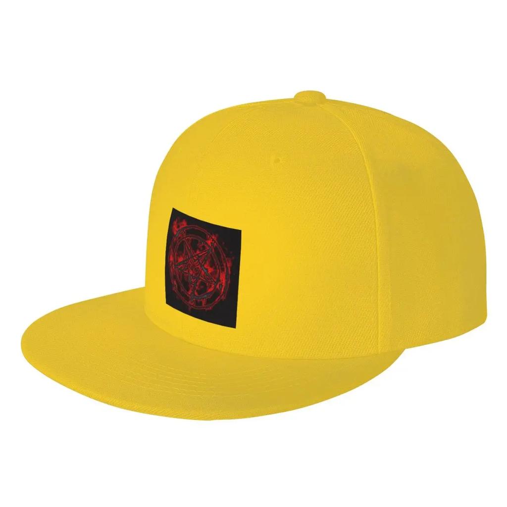 Pentagram Satanism Sigil Of Baphomet Devil Cap Fashion Casual Baseball Caps Adjustable Hat Hip Hop Summer Unisex Baseball Hats