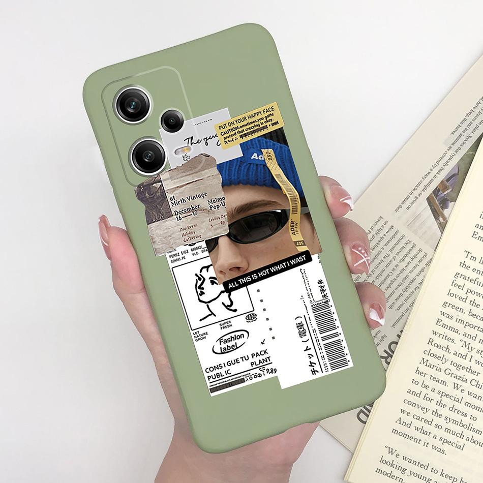 Чехол для телефона Xiaomi Redmi Note 12 Pro+ Plus 5G, Сердечко, Девушка, Силиконовый, Матовый, Ударопрочный Чехол-Бампер для Redmi 12Pro + Funda