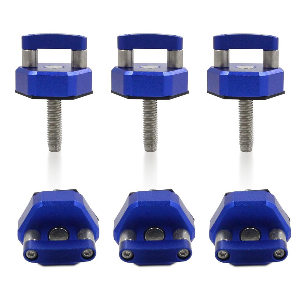 6PCS Car Aluminum Alloy Hardtop Bolts Fit for Jeep Wrangler JK JL JT Gladiator