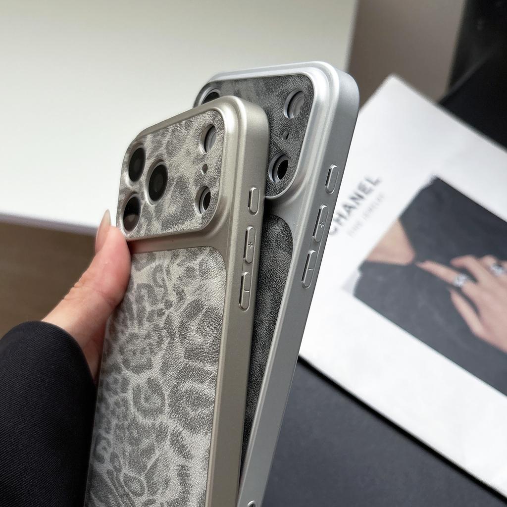Мгновенно Стань 17 Чехол для телефона с леопардовым принтом Для Для Iphone 17 16 1 14 13 Pro Max Большое Окно Защита Линзы Ударопрочная Матовая Крышка