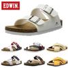 Edwin EB EW 9302 Белый Черный Темно-синий Темно-коричневый (EDWIN EB1001 EB1005 EB1003 EB1007 EW9302)Бесплатная доставка, кроме Хоккайдо и Окинавы Сандалии Мужская обувь
