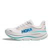 HOKA Bondi 9 White Blue Men Sneakers 1162011-WKB