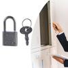 5 шт. цинковый сплав навесной замок портативный чемодан шкафчик защитный замок небольшой багажный ящик замок с ключами дневник навесные замки ключ замок