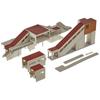KATO N Gauge Suburban Bridge Station Building Expansion Set 23-123