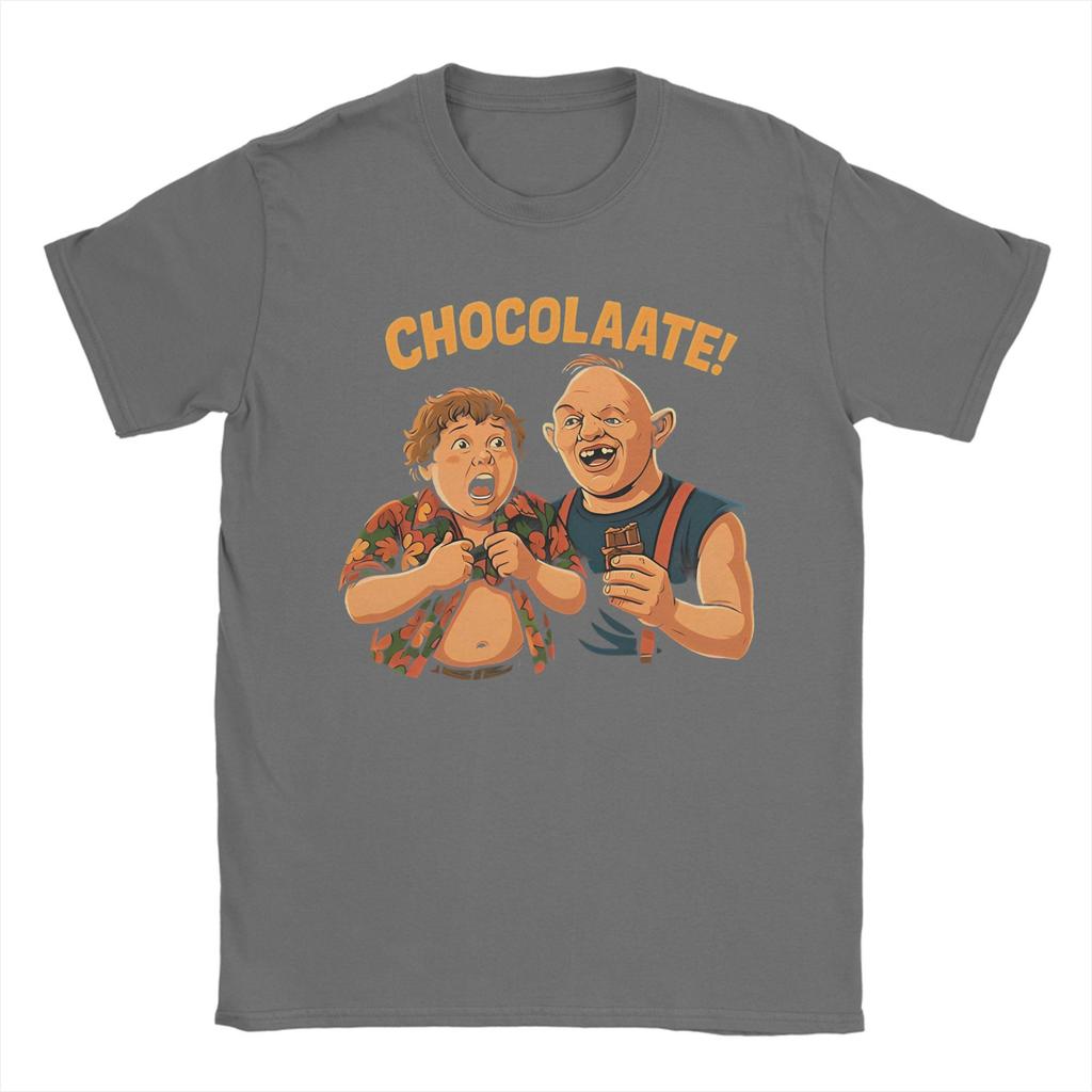 Goonies Chocolate Slot and Gordi TShirt Unisex Crazy Cotton Tee Shirt Crew Neck Short Sleeve T Shirt Gift Idea Clothing