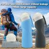 Силиконовая уличная походная большая диагональная кружка для воды портативный складной чайник