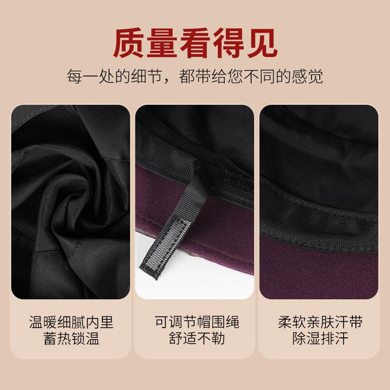 Осенне-зимняя шляпа-бант, темпераментная новая ретро-шляпа, шляпа для мамы, теплая темпераментная шляпа для бабушки