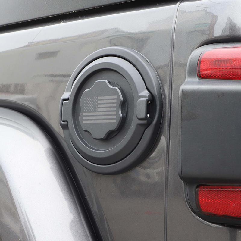 Крышка топливного бака для двери, украшение, подходит для Jeep Wrangler JL JLU 2018 2019 2020 2021 2022 2023 автомобильные аксессуары