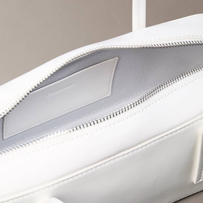 Calvin Klein Элегантная минималистичная сумка через плечо с принтом для commuters Женская сумка на плечо Лунный-Белый 4F3638G-4LX