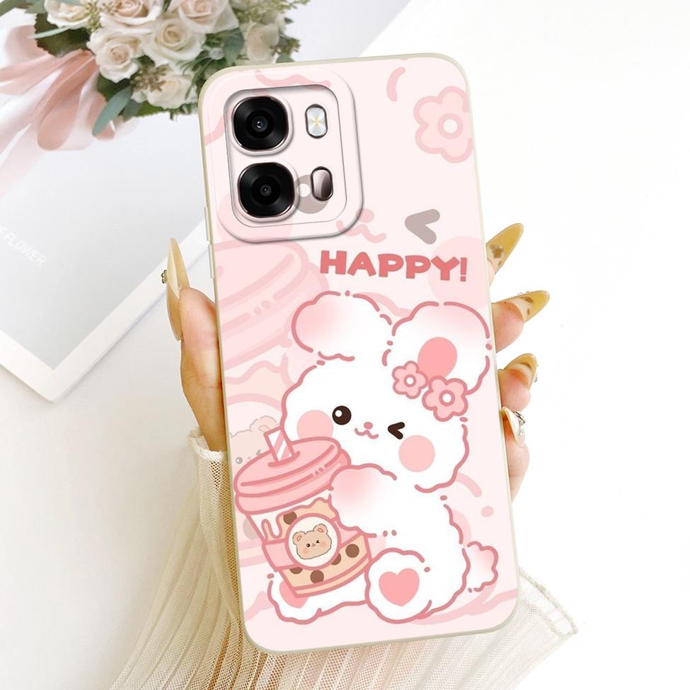 Для Oppo A6s 4G CPH2815 Чехол Для Oppo A6s 5G CPH2789 Чехол-обложка Роскошный Модный Милый Мультяшный Забавный Расписной Силиконовый Чехол для Телефона