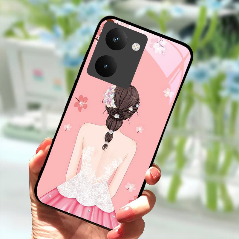 Чехол для Realme P3 Ultra 5G Ударопрочный чехол Закаленное стекло Задняя крышка Бампер Для телефона Realme P3ultra 5G RMX5030 Чехол Coque
