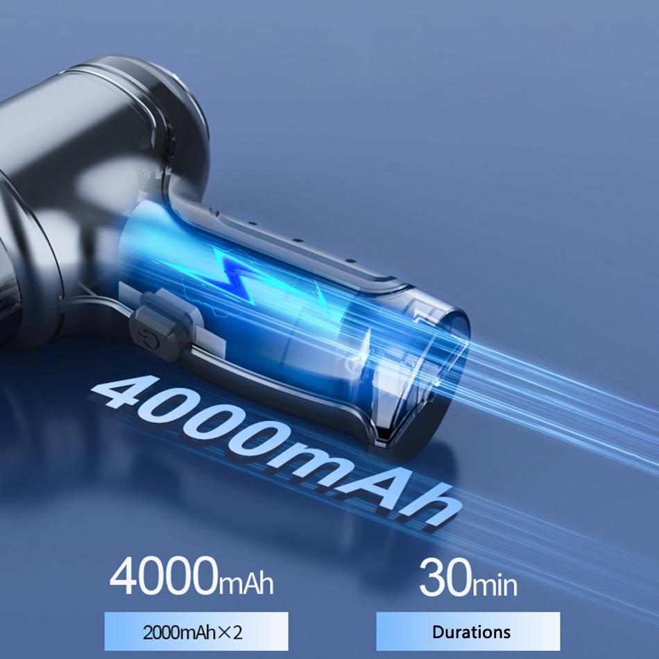 Новый 12000Pa автомобильный пылесос ручной беспроводной мини-пылесос для автомобиля домашний настольный робот для чистки клавиатуры